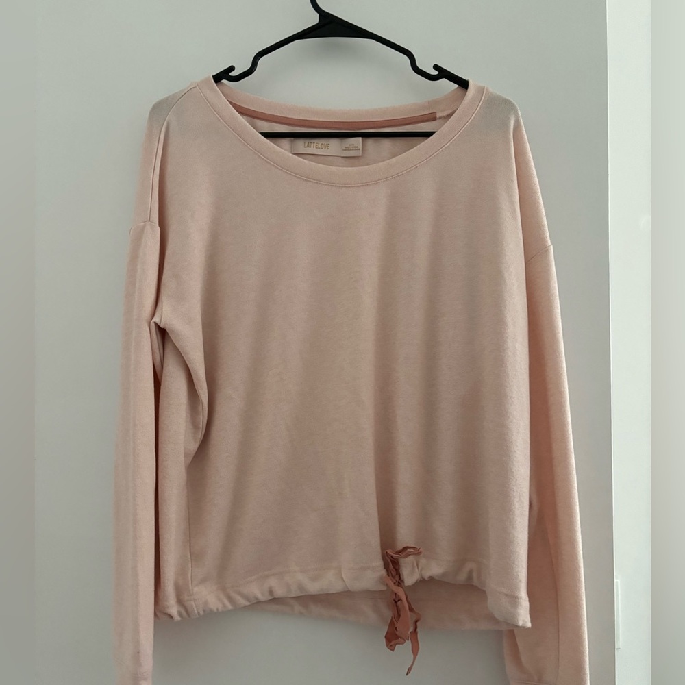 LatteLove Pink Sweater